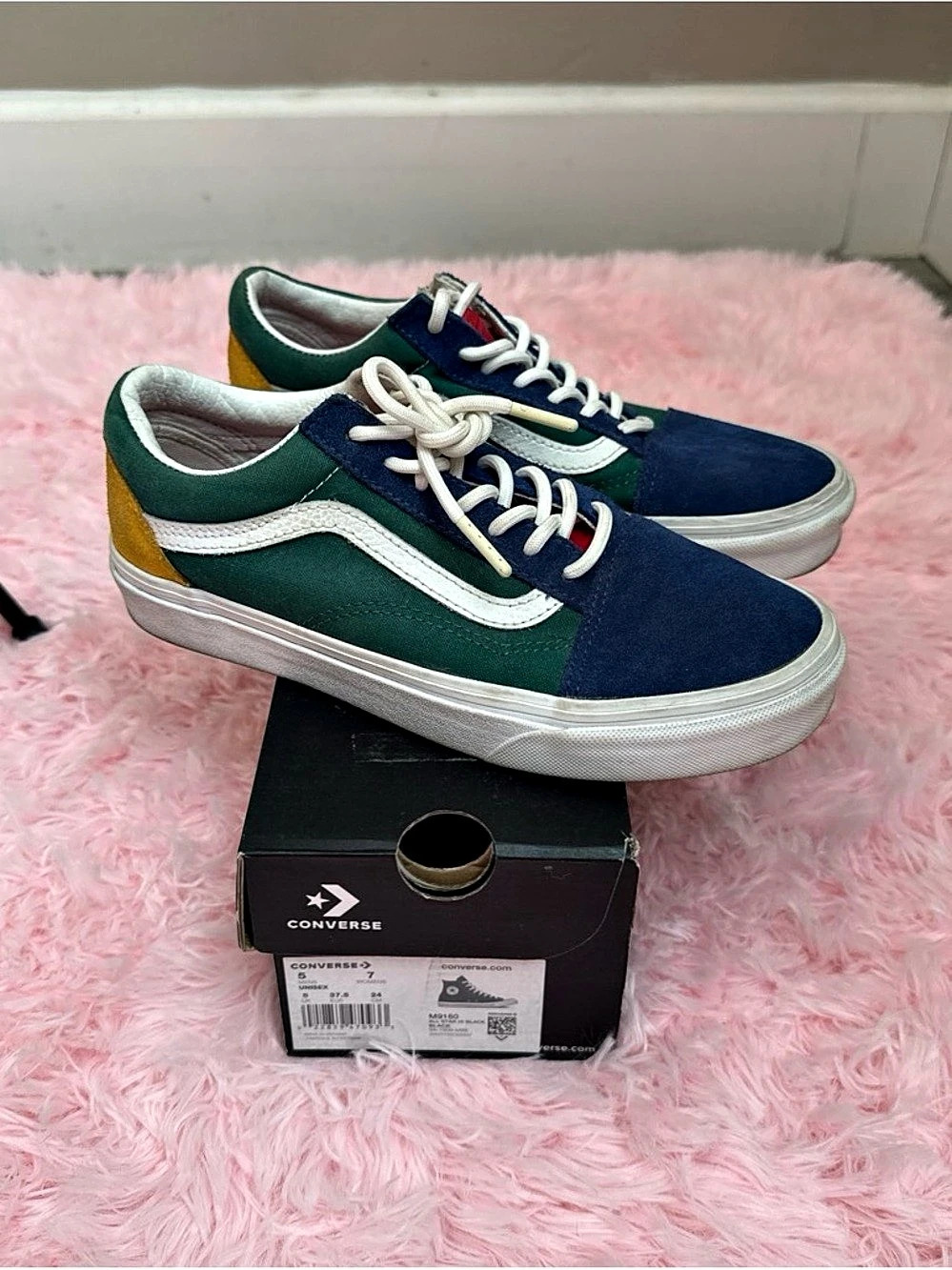 Vans Old Skool Yacht Club Color Block Sneakers US 7